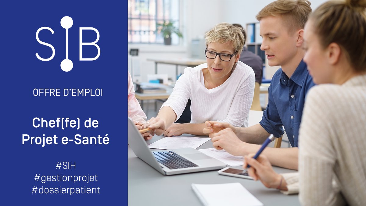 sibsante's tweet photo. 📡 Le SIB recrute à #Rennes ou à #Lille des #Chef(fe)s de #Projet e-Santé
Pour consulter l'offre et candidater ➡https://t.co/MSdEiolYNf
#dossierpatient #gestionprojet #SIH.
cc @le_poool @eurasante https://t.co/1R9VZTT4CT