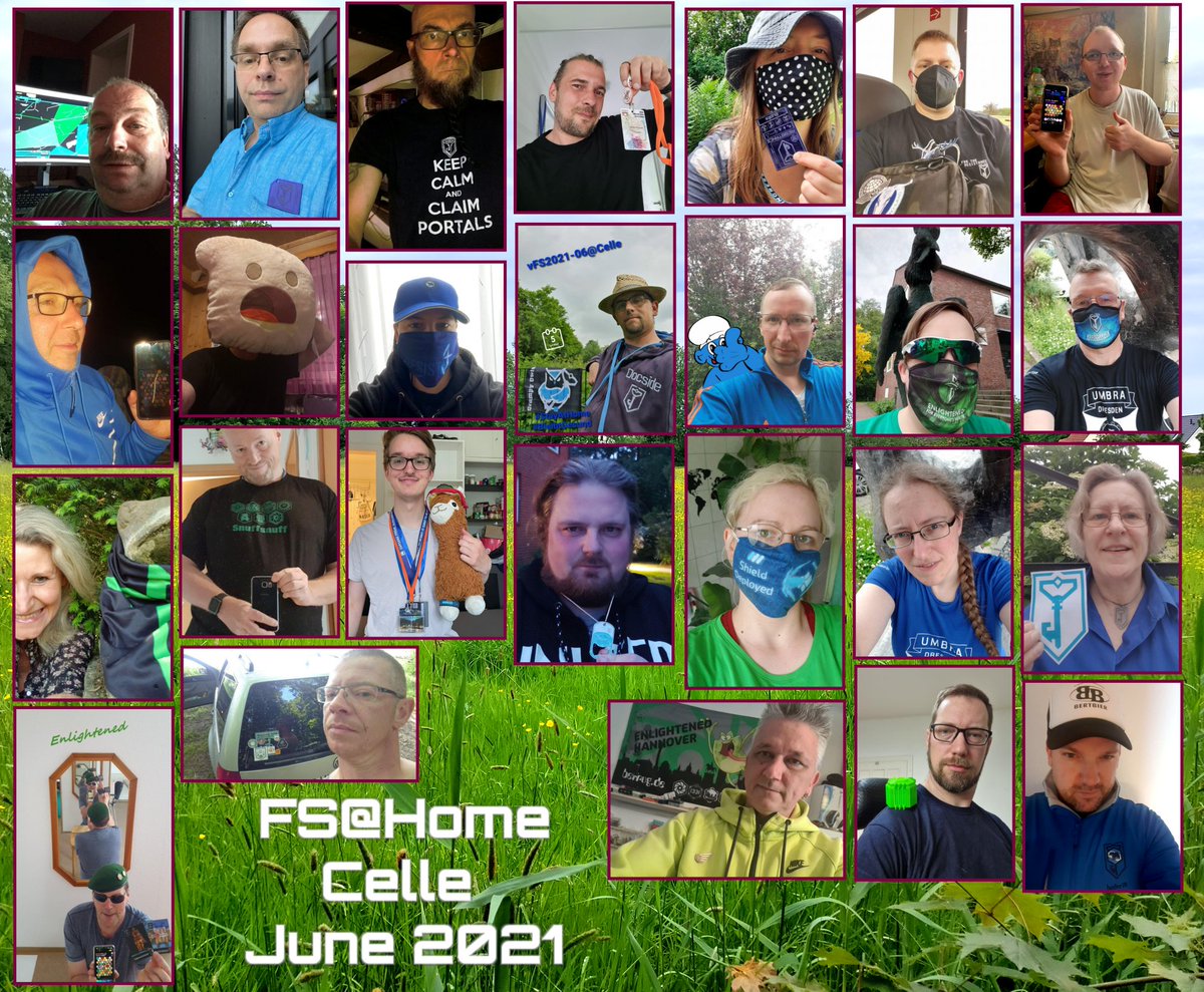 Llamazap's tweet photo. FS@Home Celle, June 2021. 59 attendees. #Ingress #IngressFS #IngressFSatHome https://t.co/Iicga2RSWS