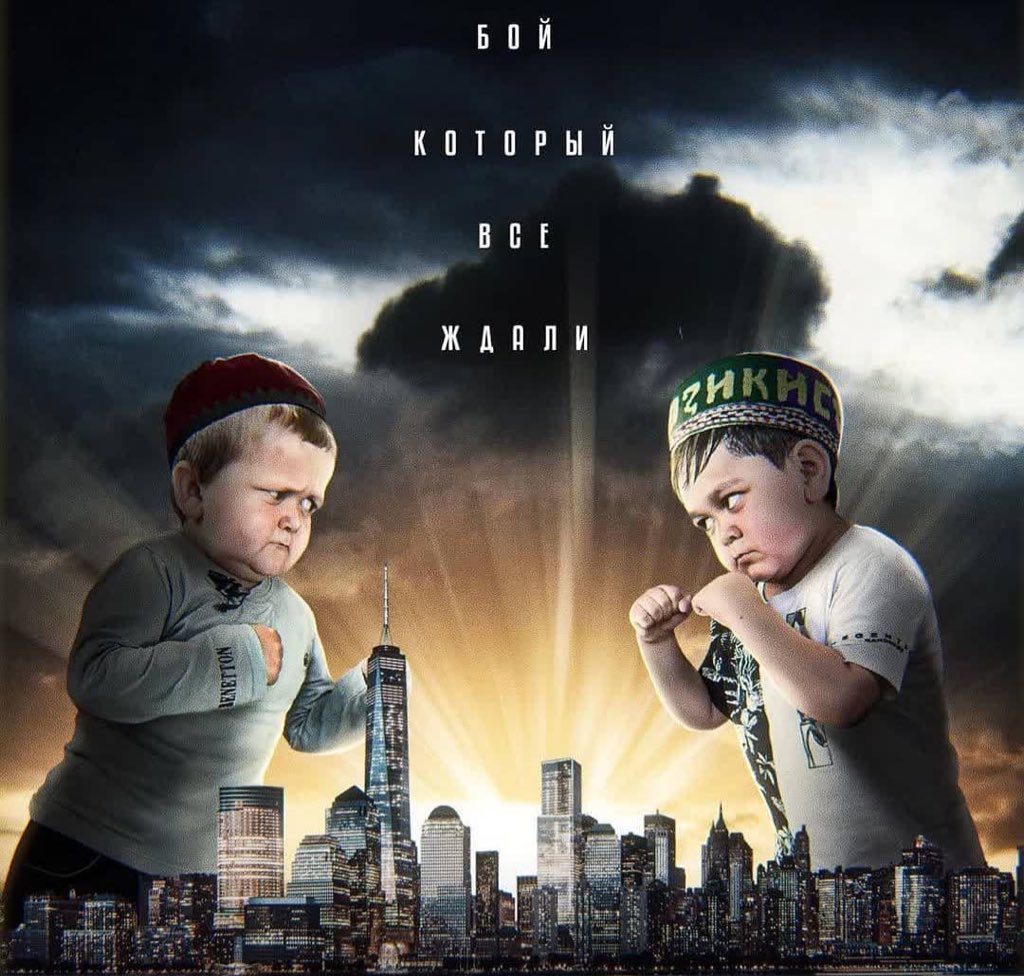 HasbulIah's tweet photo. It’s Logan Paul vs Floyd Mayweather fight day, and everyone is just waiting for Hasbulla vs Abdo rozik announcement https://t.co/ttIrWEEyFJ