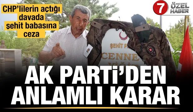 omerarvas's tweet photo. Şehit babasına hakaret iddiasıyla dava açan CHP teşkilatı ve genel merkezi davayı kazanmış.

CHP keşke bu azimli mücadelesini terör destekçilerine karşı da verebilse.

Şehidimizin babasını yalnız bırakmayan @akpartikayserii teşkilatımızdan Allah razı olsun
https://t.co/6oL3jyHPXZ https://t.co/TIynYygcUx