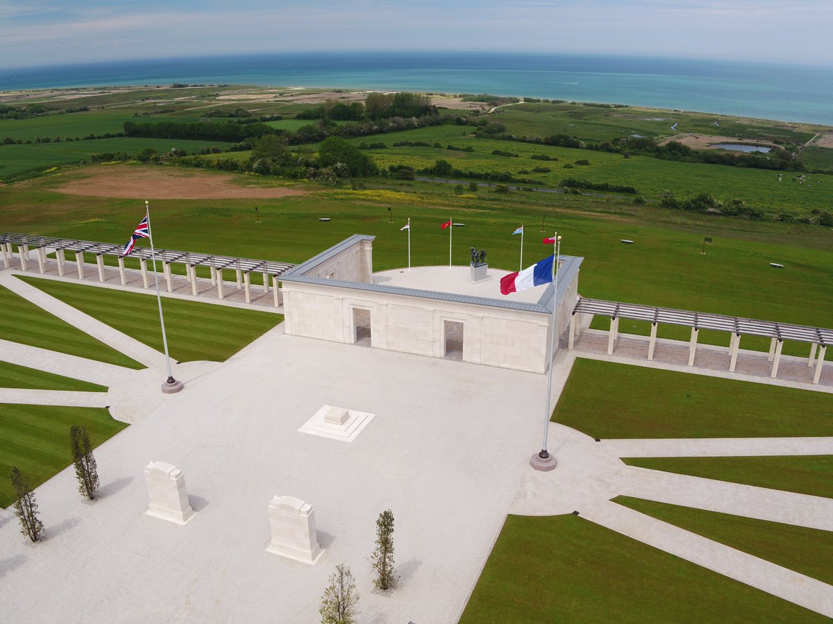 ClarenceHouse's tweet photo. “I can only hope that this serves to commemorate all those whose lives were lost... May God bless our Veterans, the families and all those who paid the ultimate sacrifice as a result of the operations around D-Day and during the Battle of Normandy.”

- HRH The Prince of Wales https://t.co/7HQcDk0oYH