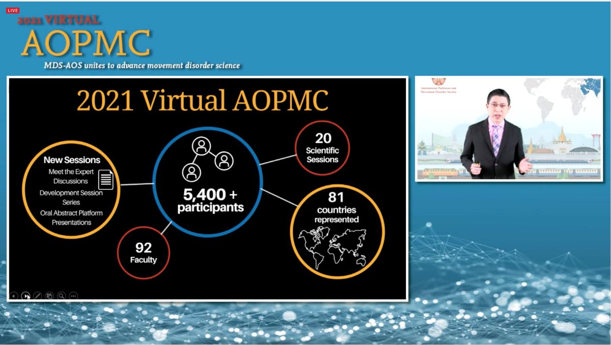 prashanthlk's tweet photo. A great feast of knowledge #AOPMC concludes. Special thanks to Prof. Roongroj @movementdis  &amp; all the organizers @movedisorder 👏👏👏
@mdsieditor 
@APStrafella 
@LouisTa02532582 
@MoroElena4 
@Freewill_Hrishi 
@ctrenkwalder1 
@YihRuWu1 
@basbloem 
@GershanikOscar 
@DrSusanHFox https://t.co/GoDJv1TUIl