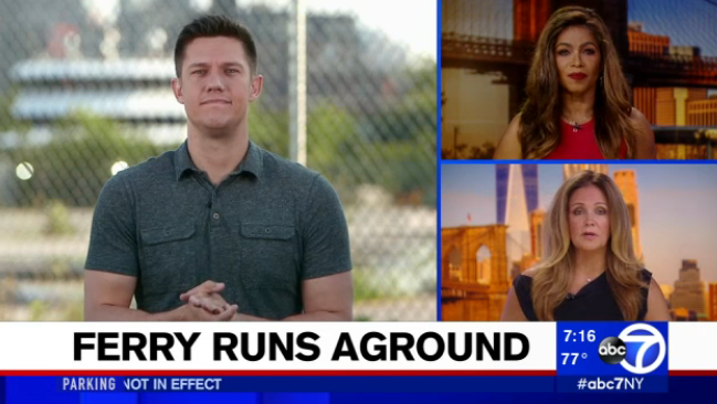 A ferry remains in the East River right now after it ran aground with 125 people onboard. Thanks to <a href="/TrevorLAult/">Trevor Ault</a> for joining us this morning! <a href="/ABC7NY/">Eyewitness News</a>