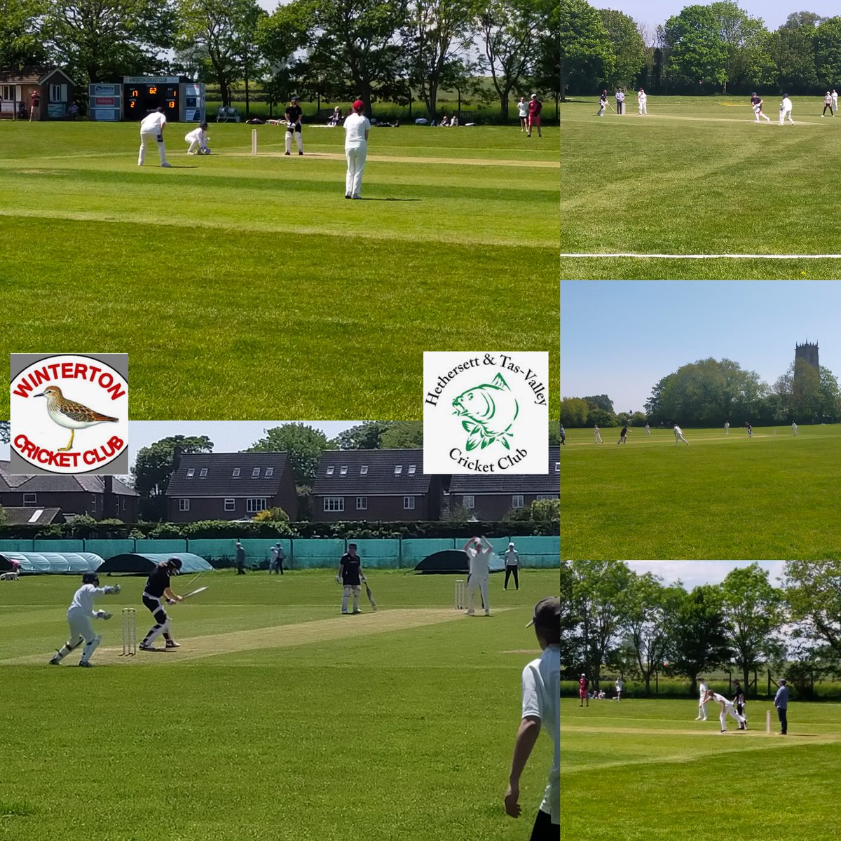 Lovely visit to <a href="/Winterton_CC/">Winterton_CC</a> this morning, to see their Shell league match 🏏 Some great cricket played &amp; some sunshine ☀️ <a href="/htvcc/">Hethersett and Tas Valley Cricket Club</a> are now chasing 87

#WomensCricketMonth #thisgirlcan #prettyground