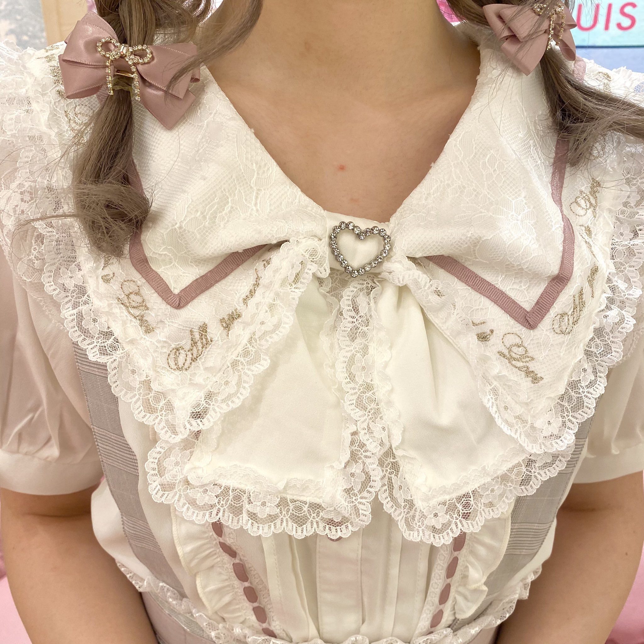 リボンレース衿ブラウス リズリサ LIZLISA リボンレース衿ブラウス ｜ LIZ LISA（リズリサ）公式通販