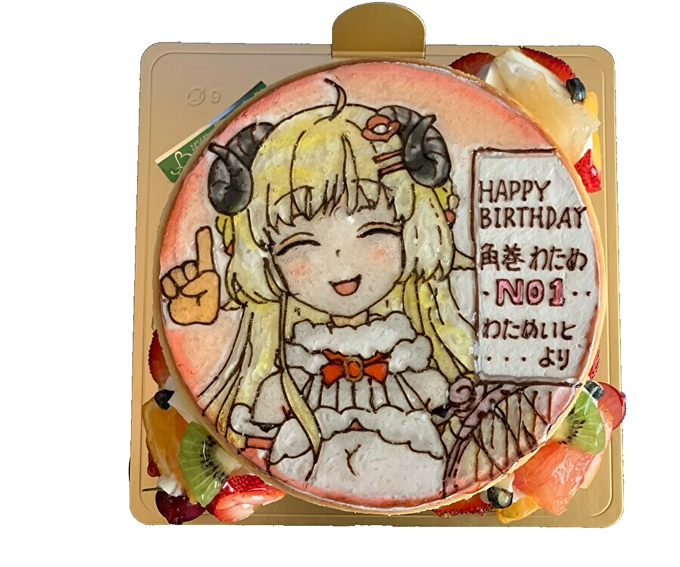 誕生日ケーキのtwitterイラスト検索結果