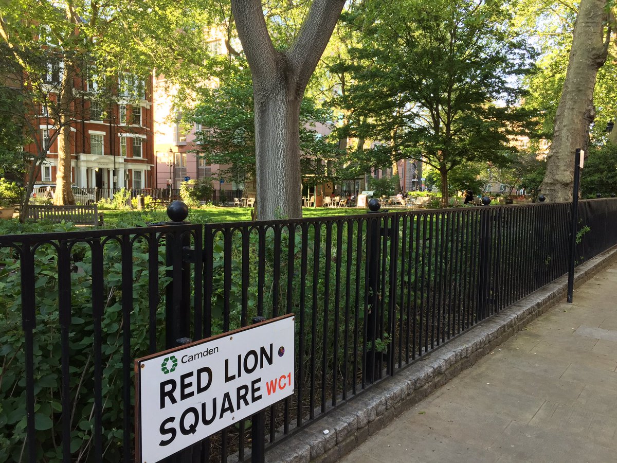 RedLionSquare's tweet photo. Like the good weather, we’re back! https://t.co/QhortZtAHK