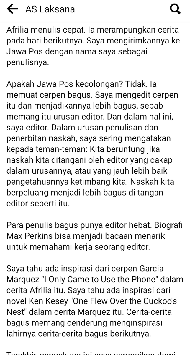 Apakah nama besar berpengaruh untuk tulisannya dimuat di koran beroplah besar? Tentu saja.

Apakah bukan nama besar tidak berkesempatan tembus? Tidak juga.

Ok, saya share pengalaman memilih dan memilah penulis serta tulisan untuk dimuat di koran.

A Thread