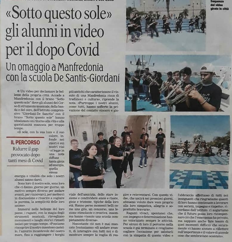 GiordaDeSa's tweet photo. Presenti anche sulla #Gazzetta di #Capitanata 😍
Grazie ai nostri meravigliosi ragazzi e alla passione che contraddistingue il nostro lavoro! 👏💪❤️ https://t.co/YeDX4YcLVr