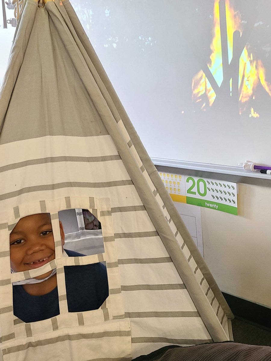 Pre_Kallday's tweet photo. "Campout" fun in First Grade! @BASDFtHill @BethlehemAreaSD https://t.co/punVy2KJ3w