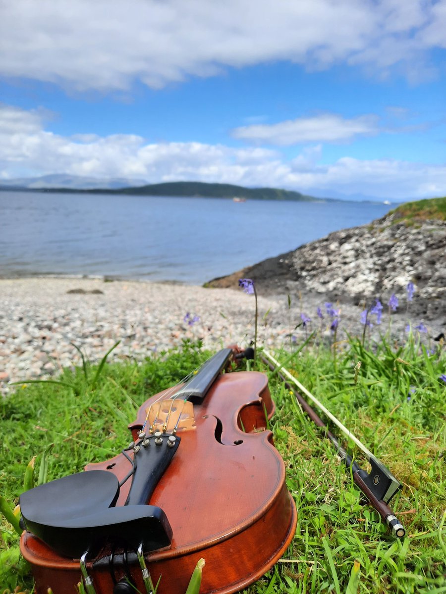 MerleHarbron's tweet image. Today&apos;s practice. #Scotland #TuneWithAView