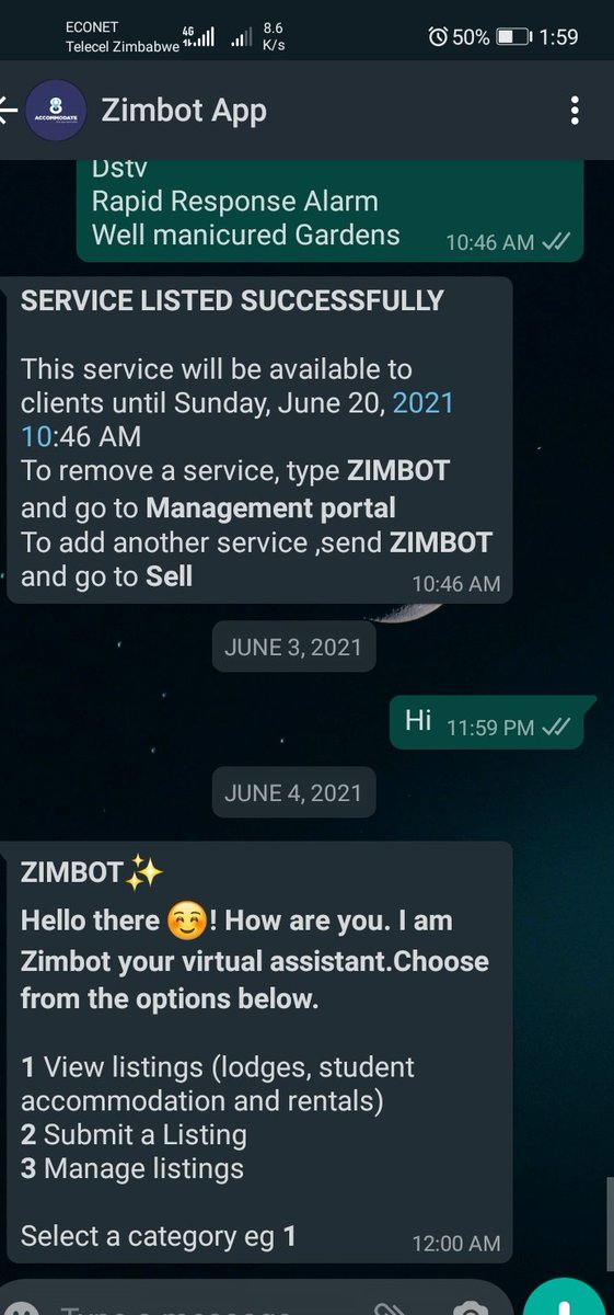 Zimbot App tweet media