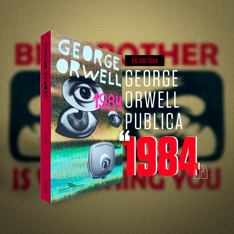 #HojeNaHistória Neste dia em 1949, foi publicado o clássico “1984” de George Orwell. => bit.ly/publicaçao-liv…