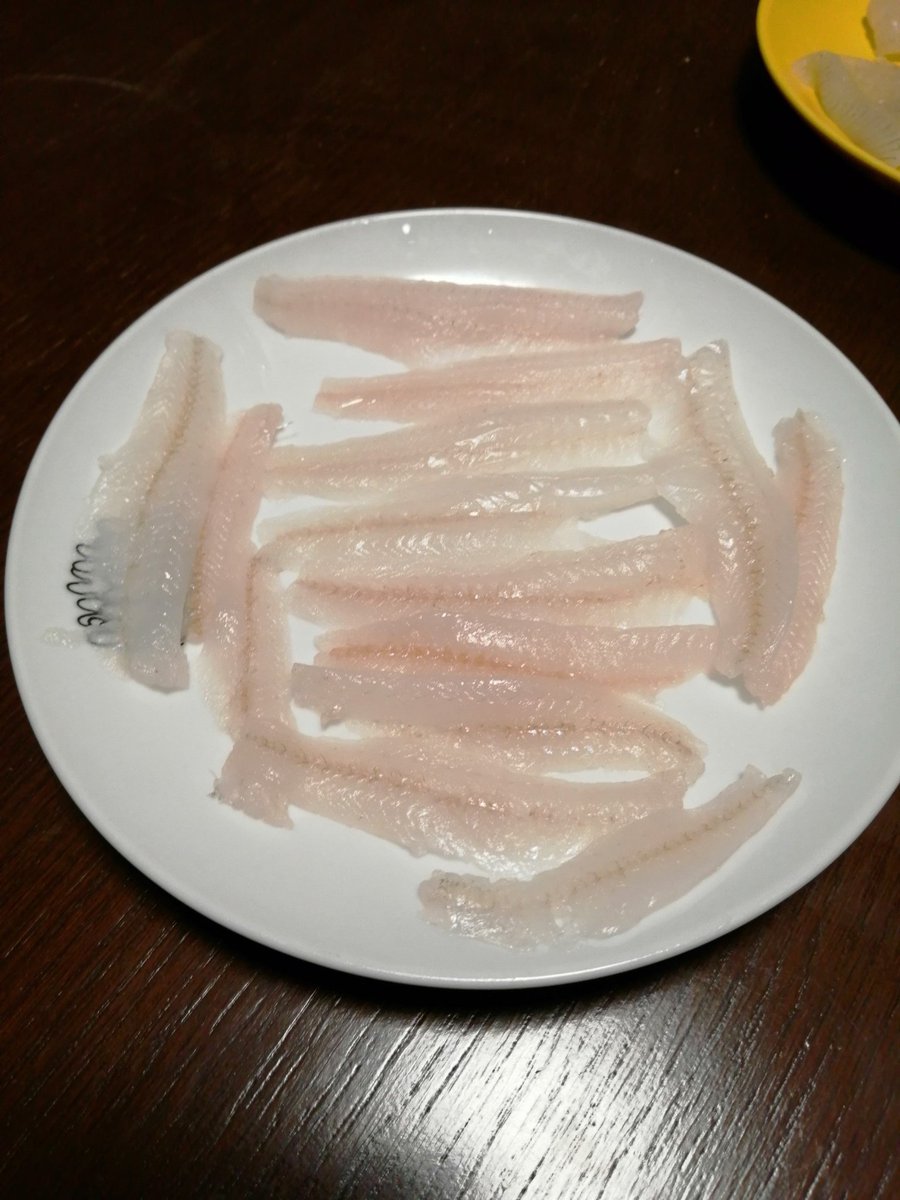 Fana 3 アイナメ おいしい カサゴおいしい タイおいしい コチおいしい ゼンメおいしい ギンポはうーんなんか不思議な食感 刺し身向きではないのかな Fana 3 アイナメ おいしい カサゴおいしい タイおいしい コチおいしい ゼンメおいしい ギンポはうーんなんか不思議な食感 刺し身向きではないのかな