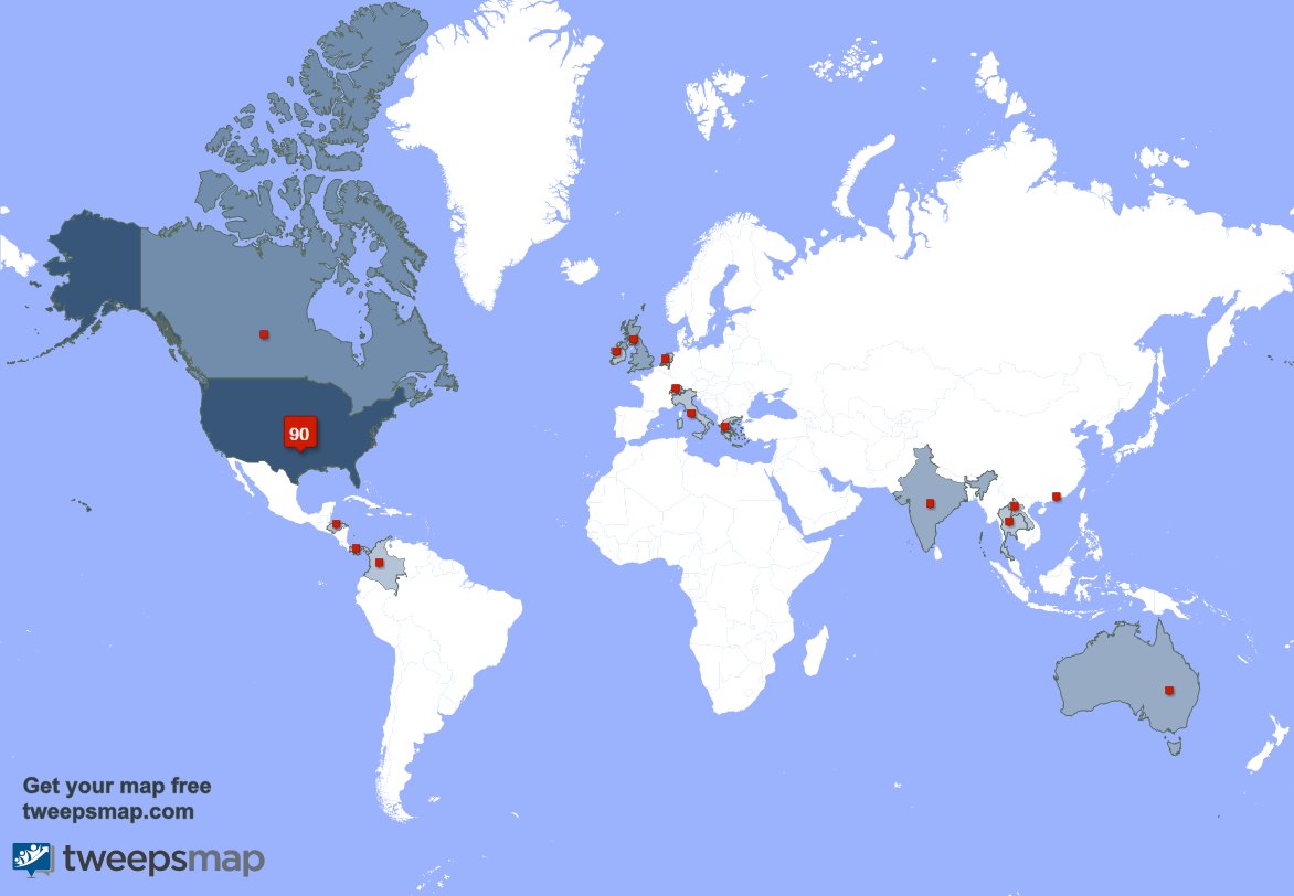 bowesyscience's tweet photo. Special thank you to my 1 new followers from USA last week. https://t.co/vXDrDhSvLw https://t.co/sS95luZ9L3