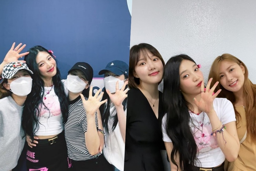 soompi's tweet photo. #RedVelvet Members + #GFRIEND’s Yerin And #Apink’s Hayoung Show Support For Joy’s Solo Debut
https://t.co/Zk0p0yOxqg https://t.co/J9z08bp1Yv