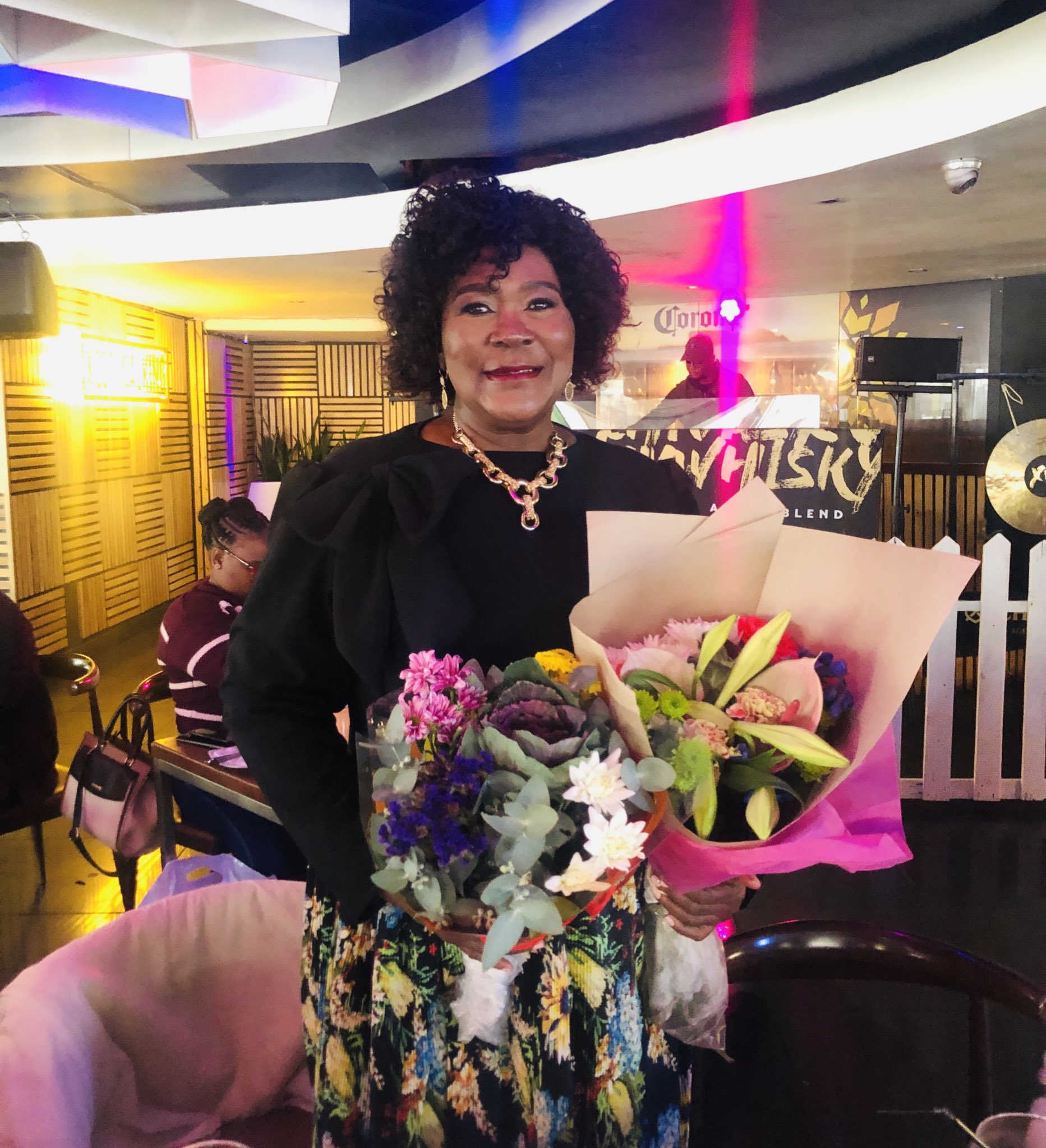 Pics! Inside Connie Chiume's 69th Birthday Celebration #