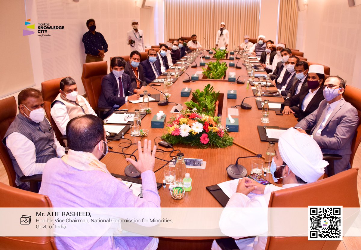 markaz_city's tweet photo. Mr. Atif Rasheed, Hon’ble Vice Chairman, National Commission for Minorities, Govt. of India, Visited Markaz Knowledge City. He conveyed his happiness seeing all its projects and their development. 
#MarkazKnowledgeCity #WaytoWisdom https://t.co/6mkI062cLJ