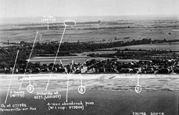 irishacw's tweet photo. With the 1st Royal Ulster Rifles coming in with the 6th Airlanding Brigade, the 2nd Battalion landed on Queen Red Sector of Sword Beach on 6th June. Below is an image of Sword's Queen Sector taken in 1943. #DDay73 https://t.co/TUl4fz0ds8