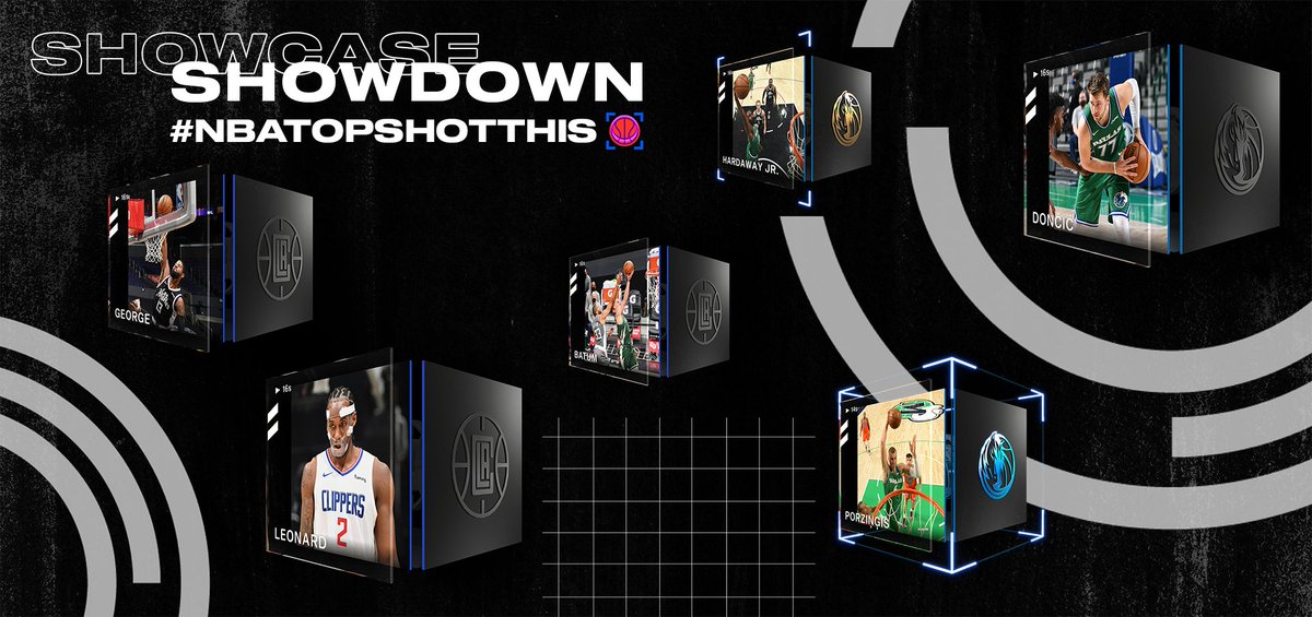 NBATopShot's tweet photo. hi good morning also there's a GAME7⃣today 🏀⚡️‼️

Before @LAClippers X @dallasmavs (3:30pm EDT, ABC), we wanna see your BEST 7 Moments from either or both teams. 

QT w the Showcase, why &amp; #NBATopShotShowcase

💥 Premium Pack Drop: Mon, 5 pm EDT
🪙 More: https://t.co/LT0R2hZYQS https://t.co/uaz6qOXbmS