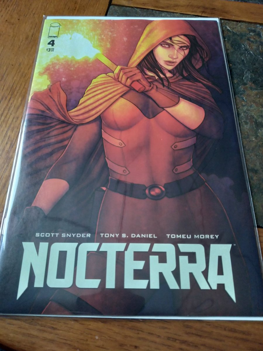 After their encounter with Blacktop Bill, the rigs battery is dying....fast. 100 miles to go to reach Sanctuary and the shades are closing in. This series has been money every issue so far and one of my favorites to read. Jenny Frison does no wrong in the covers game!! https://t.co/8kFykkybLL