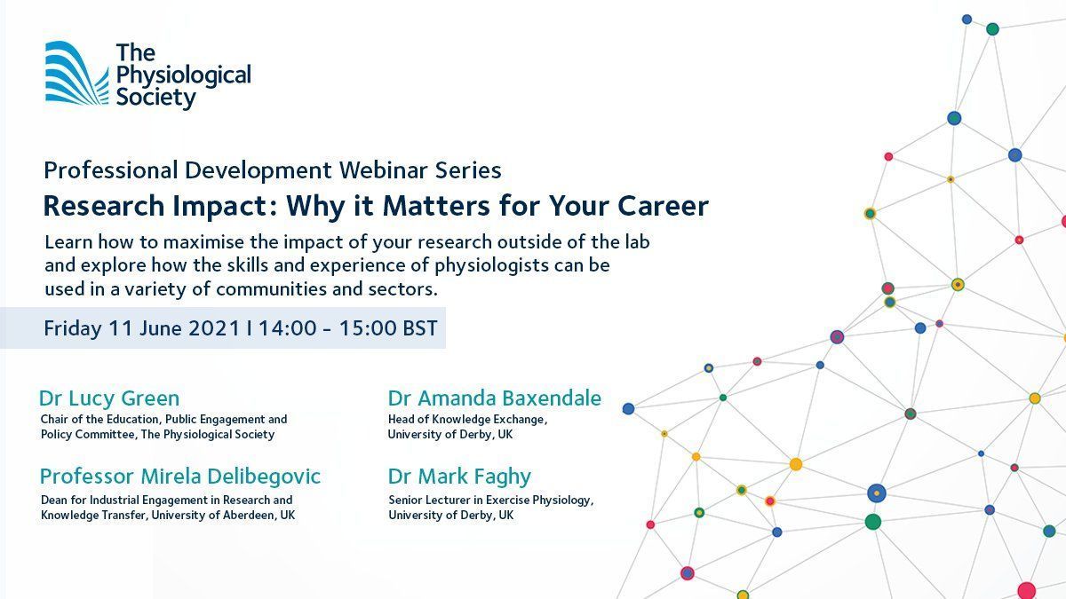 PhySoc's tweet image. Are you a researcher? Do you want to maximise the impact of your research? During our next #professionaldevelopment webinar, we'll explore the variety of activities available to help  maximise the impact of research. Registration closes on 10 June:  buff.ly/3hSMWvO