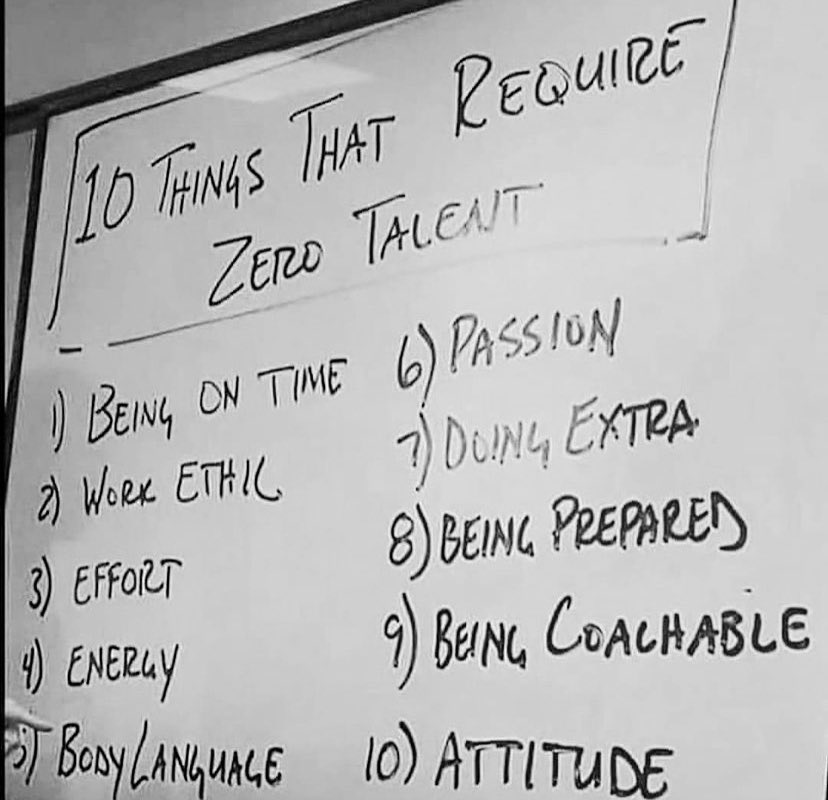 10 Things that Require Zero Talent
