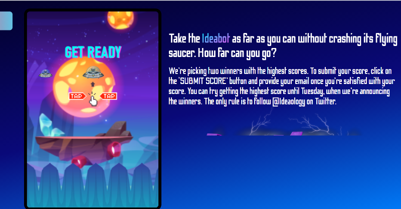 ideaologyio's tweet photo. Join IDEAverse, break high score and win 100 $IDEA