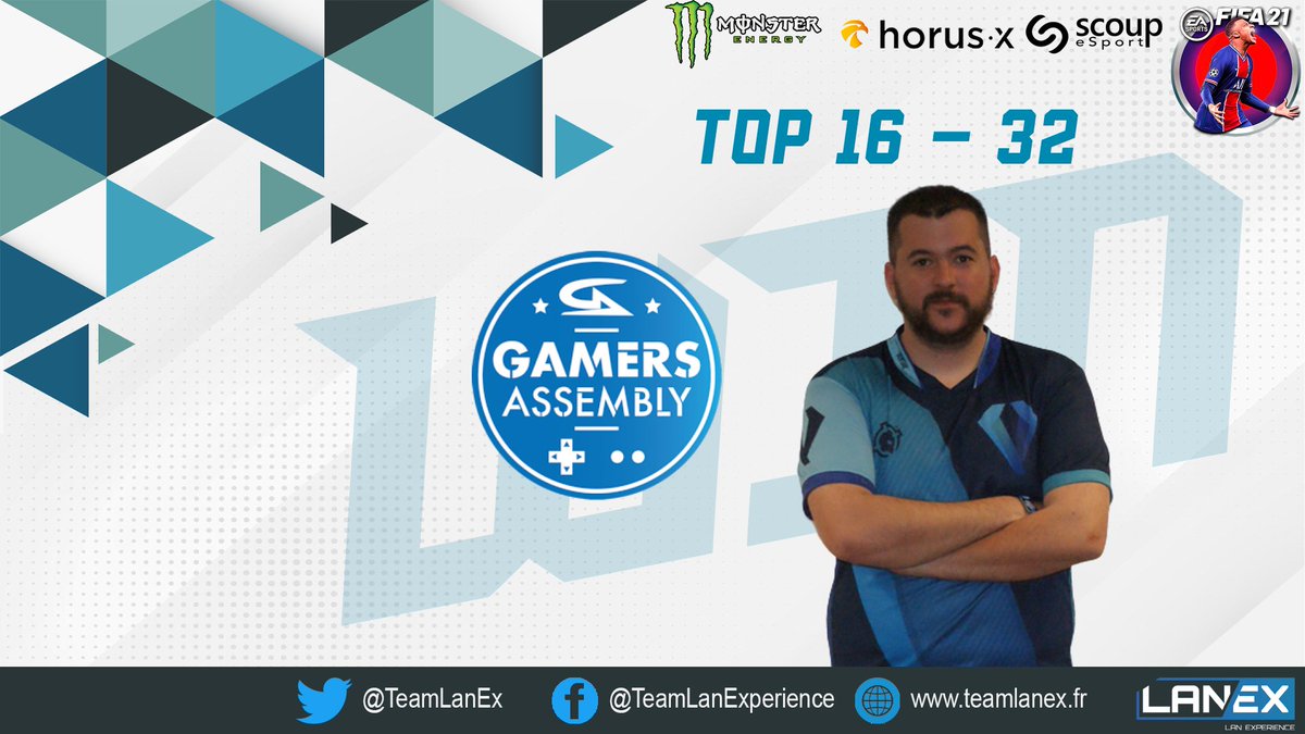 Team LanEx - Electronic Sport Club Since 2003 (@teamlanex) on Twitter photo ⚽️ FIFA21 ⚽️
Notre Directeur eSport de #TeamLanEx <a href="/Lan_Experience/">Lan Expérience</a> @FuZioN_13 à participé au tournoi Philips Monitors FIFA21 Trophy de la <a href="/GamersAssembly/">Gamers Assembly</a>
Tous le staff et joueurs seront derrière toi pour les prochains évènements, soit fière de ce que tu as fait 👊 ⚽️ FIFA21 ⚽️
Notre Directeur eSport de #TeamLanEx <a href="/Lan_Experience/">Lan Expérience</a> @FuZioN_13 à participé au tournoi Philips Monitors FIFA21 Trophy de la <a href="/GamersAssembly/">Gamers Assembly</a>
Tous le staff et joueurs seront derrière toi pour les prochains évènements, soit fière de ce que tu as fait 👊