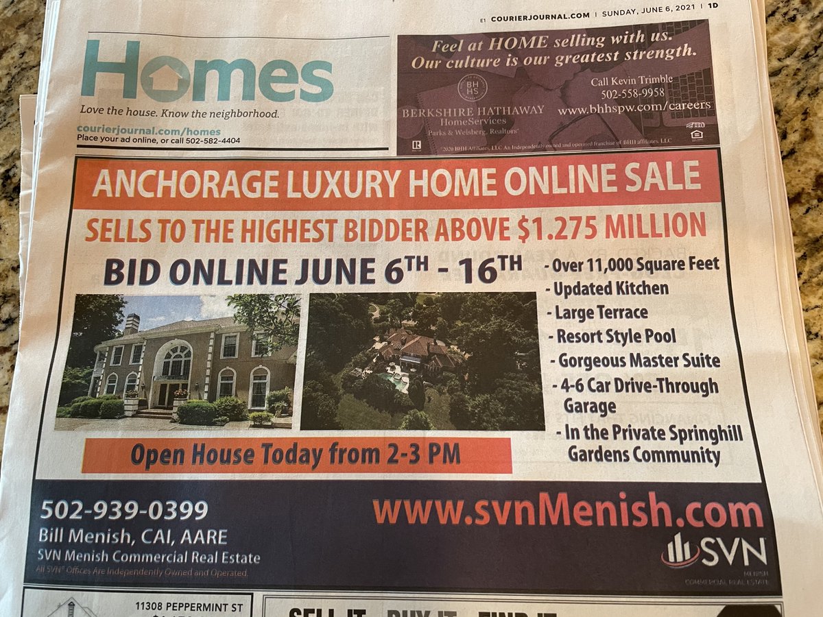 Bill Menish, CAI, AARE, BAS tweet media