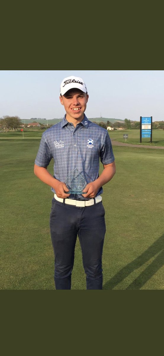 5 days to go for our SGF Trophy @castleparkgc one to watch the back marker of the field @aidangolf +4 can he lead the way and take the Trophy? @stevieggolf @ScottishGolf @paullawriefound @BDFoundation_ @TheMachrieLinks