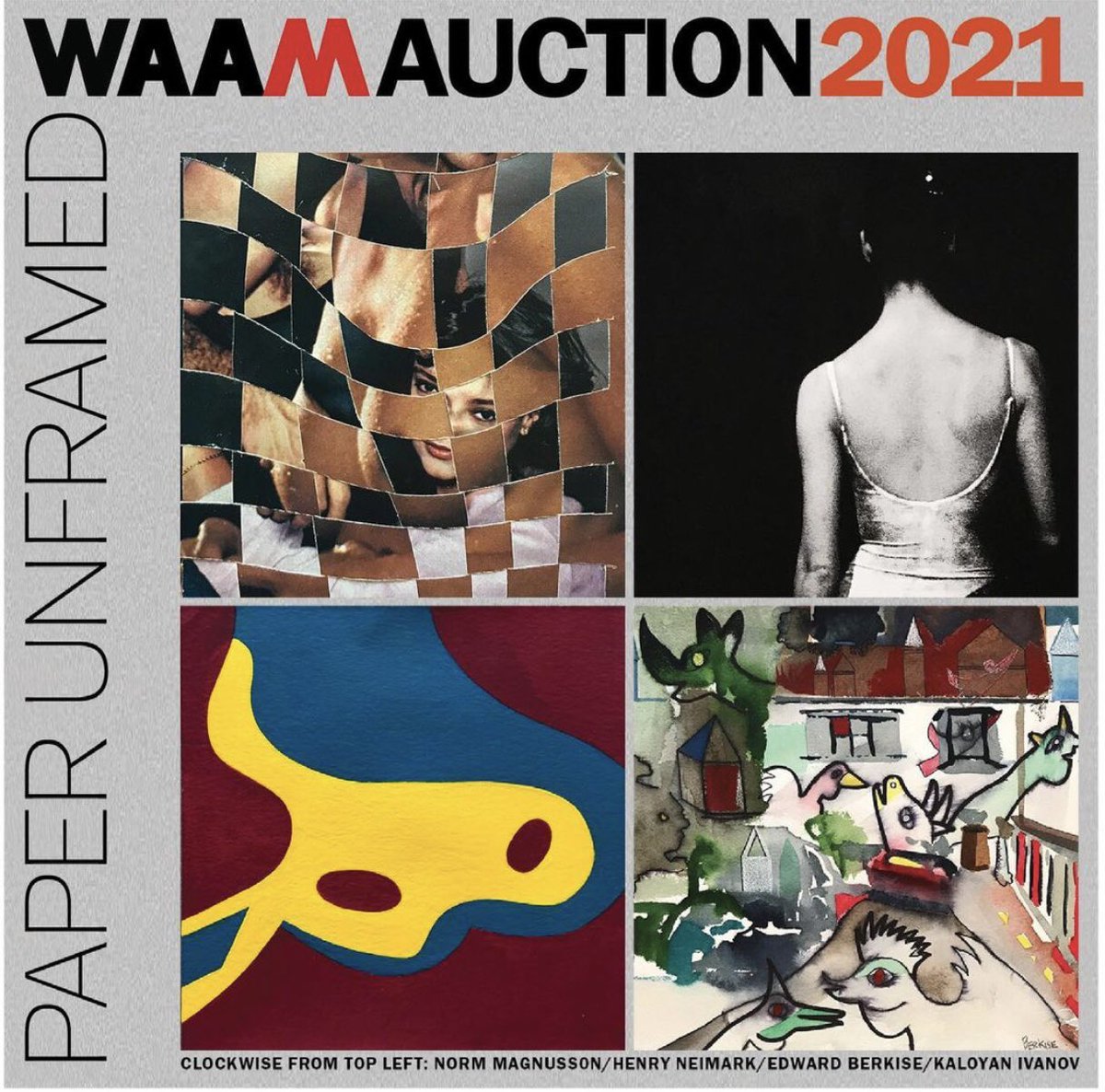 Paper Unframed, WAAM’s benefit auction, is today. Lots start closing out live at 6pm. Bid early on fabulous art.
Bid here: liveauctioneers.com/catalog/203038…
#art #fineart #auction #contemporaryart