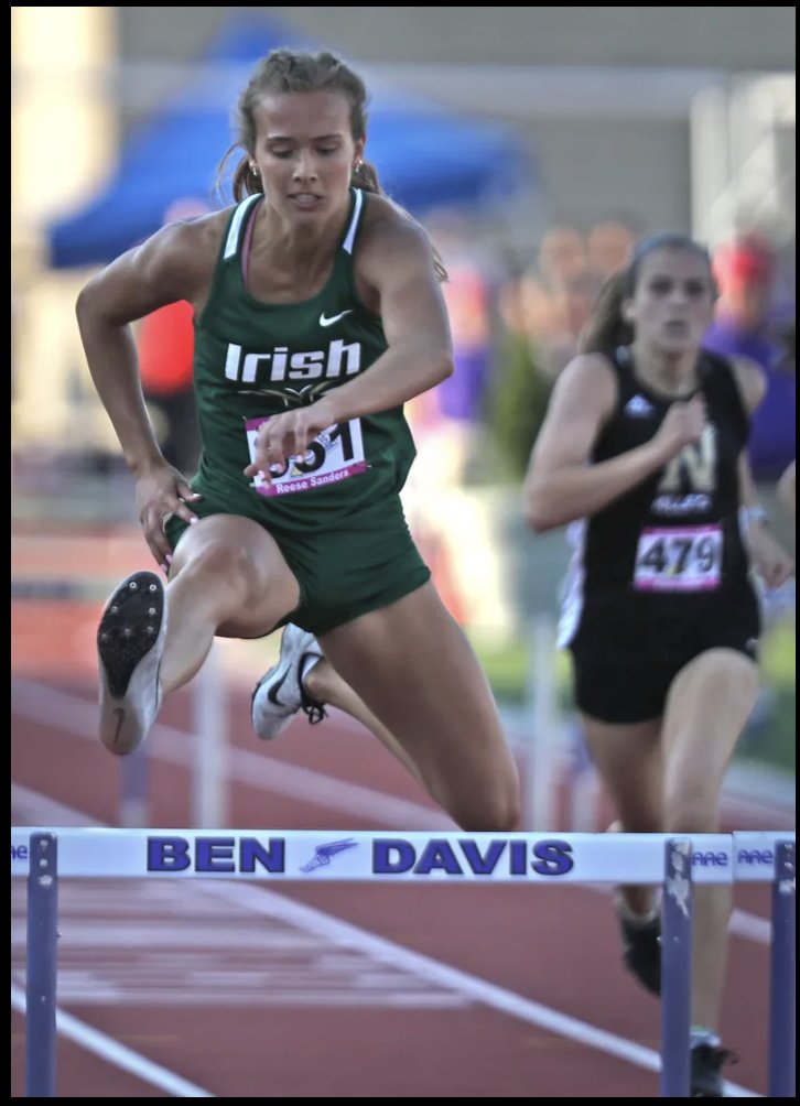 Mark_Matthews12's tweet photo. Reese said it best, "We love each other." She and her family are great representatives for Cathedral High School. State champ and State champs! https://t.co/TlBu0saDId
