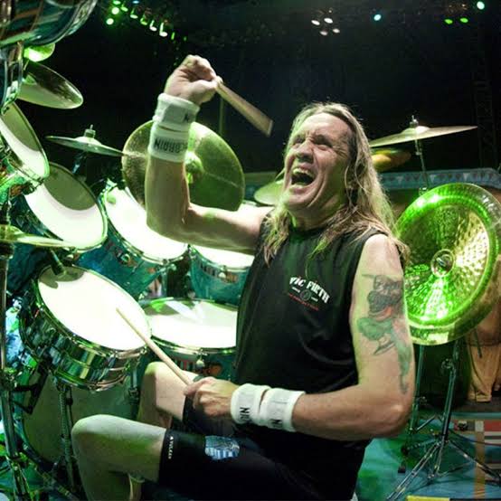 Happy 69th Birthday to Iron Maiden drummer Nicko Mcbrain!!   
