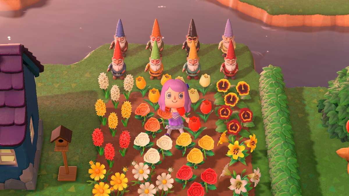 My gnome collection is complete! #AnimalCrossing #ACNH #NintendoSwitch