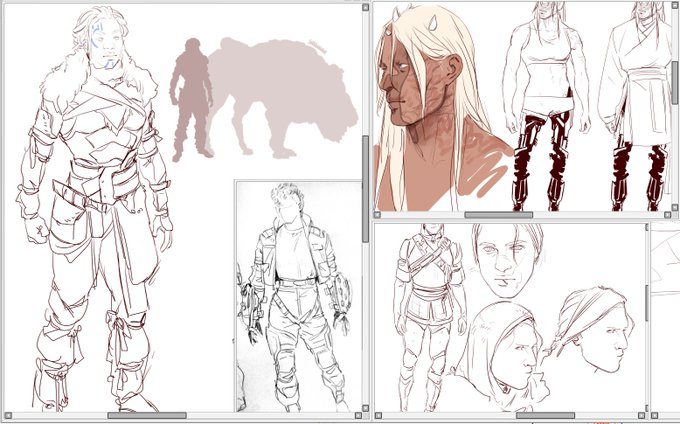 I trip and a bunch of unfinished concepts fall out of my pockets 