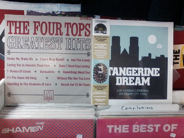 Happy Birthday to the late Levi Stubbs of the Four Tops & the late Edgar Froese of Tangerine Dream 