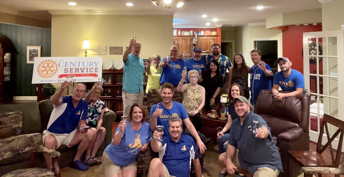 On Saturday night, during a virtual version of the Rotary District 6710 annual meeting, the Rotary Club of Hopkinsville beat out FIFTY-SEVEN other clubs to win the Governor’s Excellence (formerly Club of the Year) Award! Watch the announcement here: fb.watch/5YLYbDyYbY/