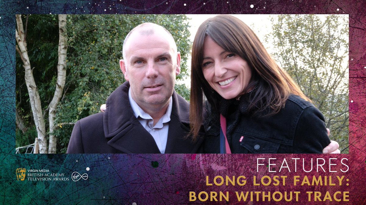 BAFTA's tweet image. The heart-warming Long Lost Family: Born Without Trace wins the Features award 🥰 👏 #VirginMediaBAFTAs #BAFTATV
