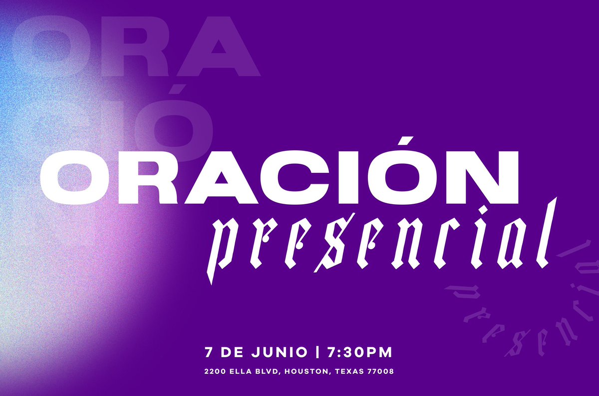 Acompáñanos mañana para nuestra Oración Presencial a las 7:30PM. Nos vemos en casa. 🔥 

•

#versobiblico #servicioenvivo #casadeoracion #iglesiaenespanol #prayerwarrior #oracion #bibleverse #musiciadeadoracion #worshipandpraise #tiempodelaiglesia #trustinjesuschrist #adoracion