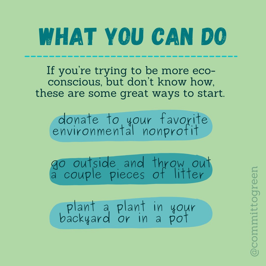 Commit to Green® tweet media