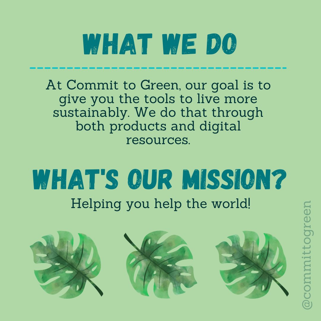 Commit to Green® tweet media