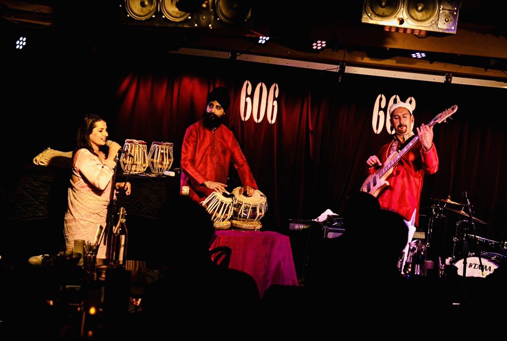 Shez Raja (@shezrajabass) on Twitter photo Unforgettable album launch show for Tales from the Punjab <a href="/606club/">The 606 Club</a>. An inspiring experience with amazing musicians🙏 Unforgettable album launch show for Tales from the Punjab <a href="/606club/">The 606 Club</a>. An inspiring experience with amazing musicians🙏