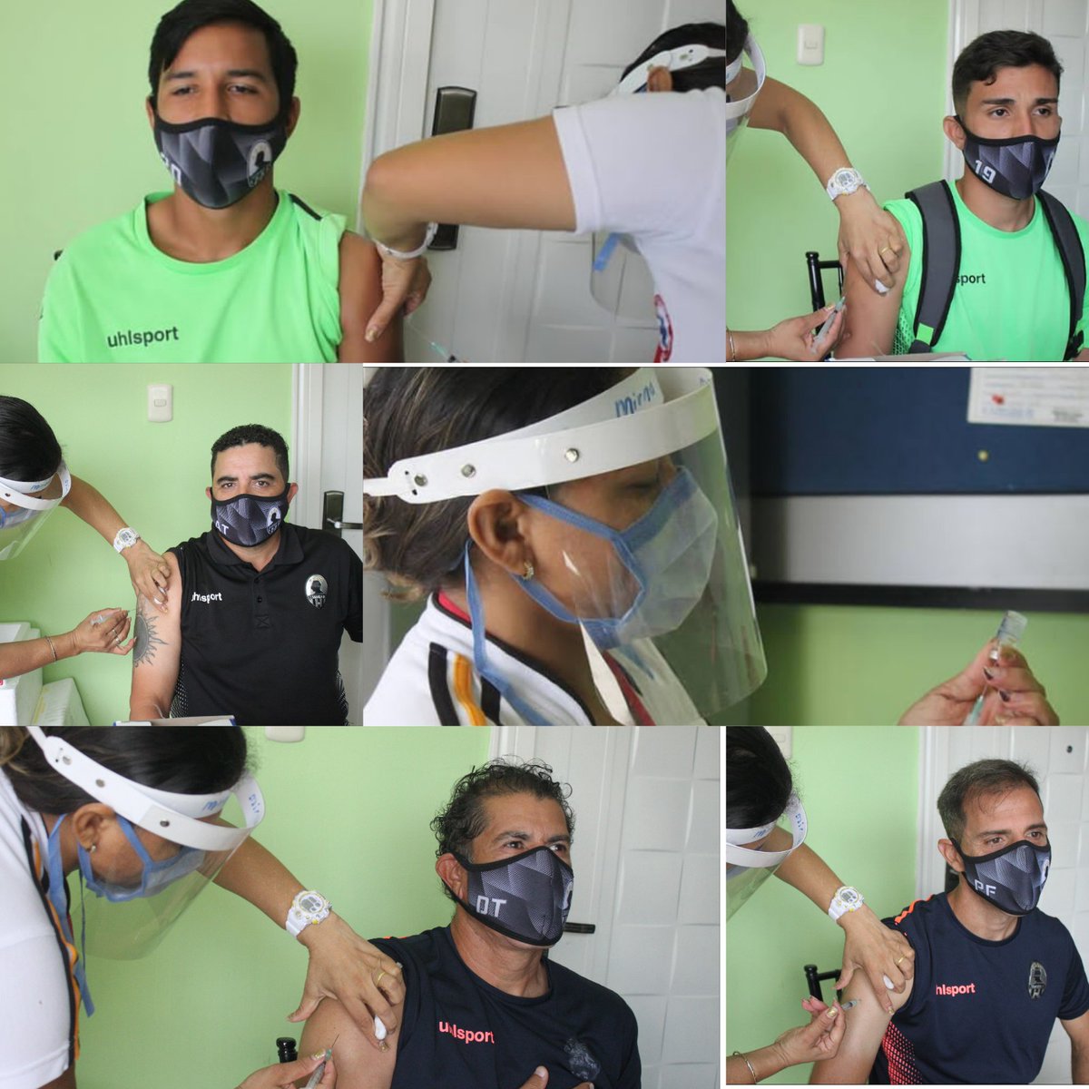 CT_NegroGomez's tweet photo. 💉Plan de vacunación del Fútbol Venezolano contra el Covid-19
@ZamoraFutbolC #CTMG
#Todosjuntos ⚪⚫ https://t.co/LGg97OIq2H