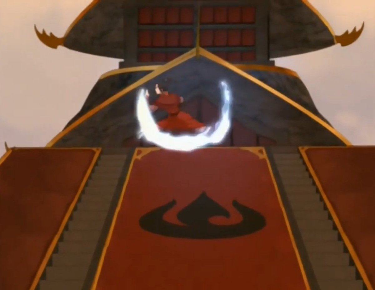 CalpolP's tweet image. Firebenders: lightning is a rare talend, we only use it if we ha..
Azula: ummm lightning go brr