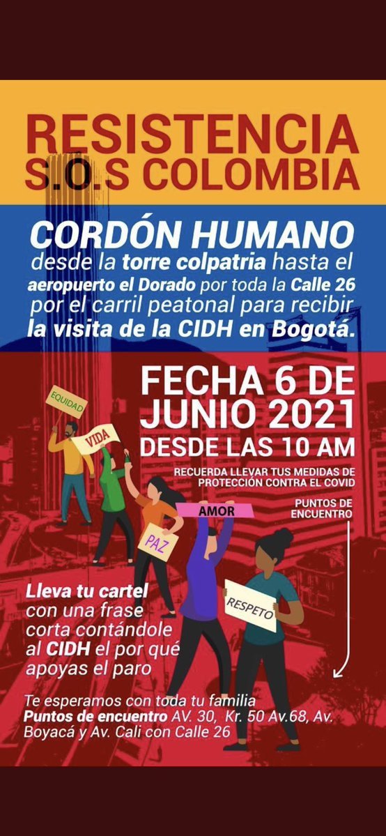 MESA NACIONAL POPULAR DE DIÁLOGO tweet media