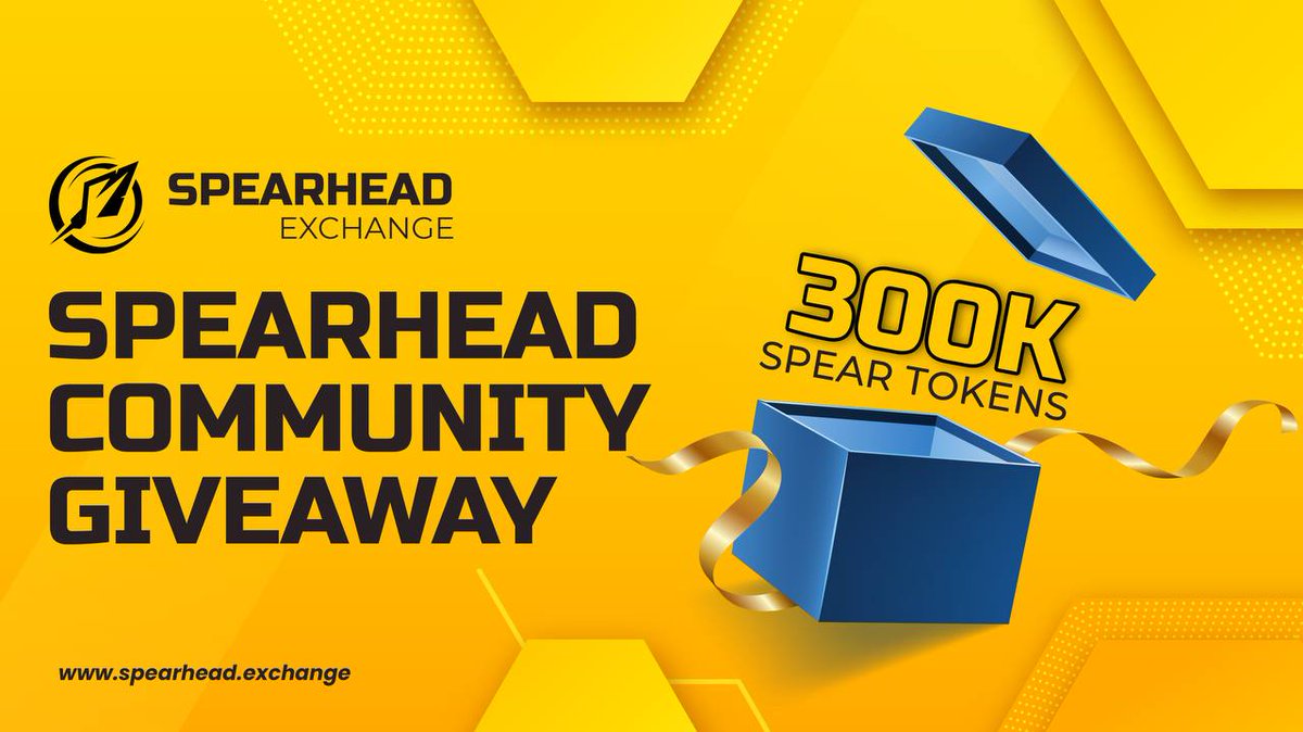 🚀 Airdrop: SPEAR TOKENS
💰 Value: 3000 Lucky people win Reward pool
👥 Referral: NA
💸 Tokens: 3000000
📅 End Date: 20 June
🏦 Distribution Date: 1 July

Go to the Airdrop form: forms.gle/drqN1PCddCfsfV…

#Airdrop #Crypto #Airdrops #cryptocurrency