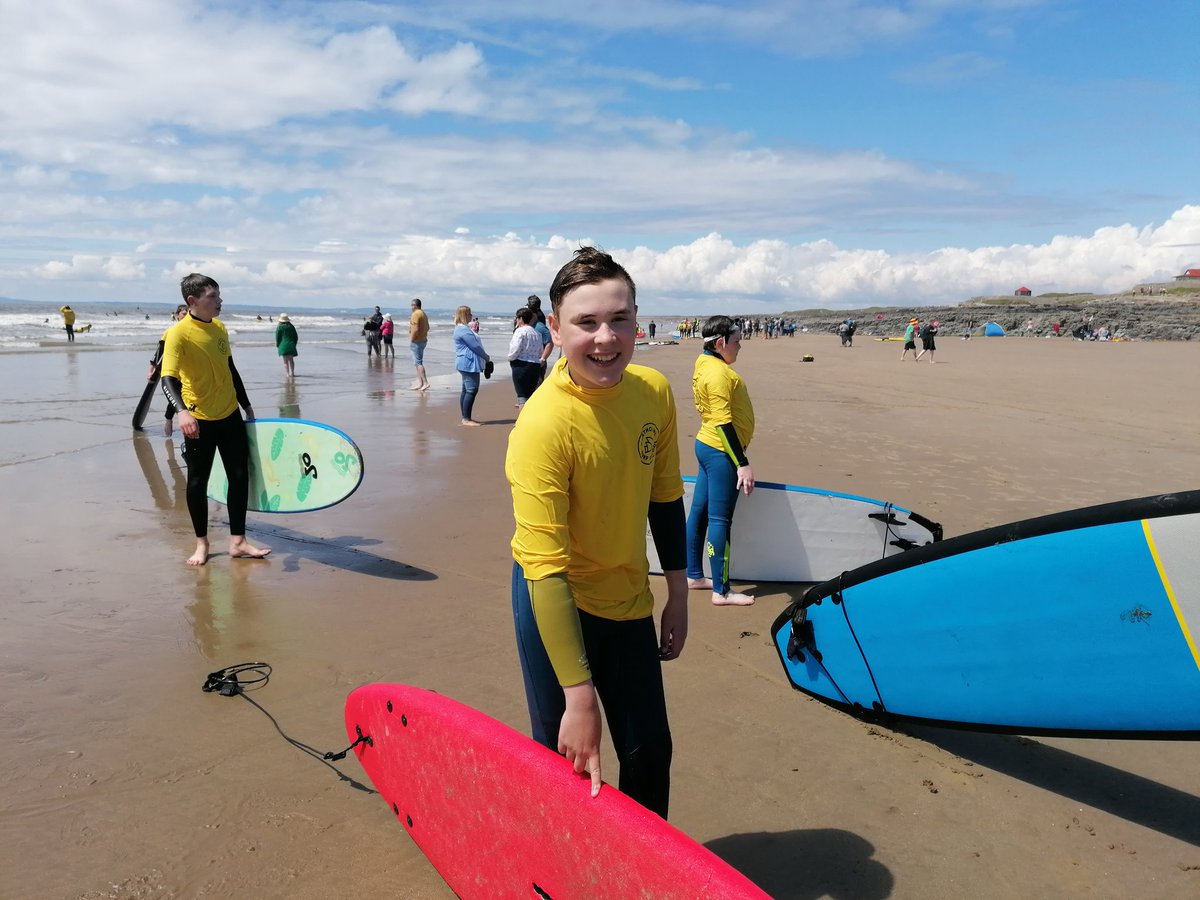 CraigDrew16's tweet photo. @RCTSwimSquad @PorthcawlSurf @sjtsalmon Fantastic Surfing Lesson today at Rest Bay. Both of our boys had a fantastic time. 👌☀️😎🌊Thank you for organising Sarah Jane. 👍 https://t.co/Fhlt48Lmfk