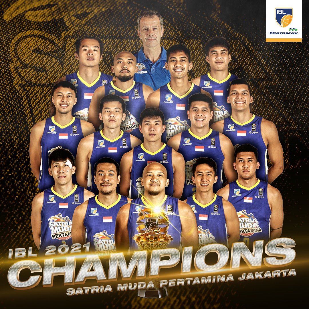 IBLindonesia's tweet photo. Congrats to our champions this year, @SMPertamina !

#IBLFinals #SalingJaga #SMPvsPJB #JagaJakarta https://t.co/BErZ0pbODI
