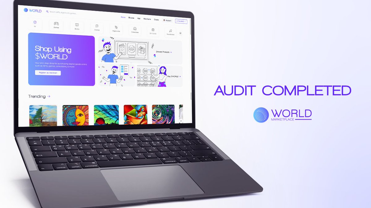 worldtoken_'s tweet image. The $WORLD team is proud to announce that the World Marketplace has successfully been audited by @SolidityFinance 🌍

No security risks have been found.

Full report here: solidity.finance/audits/WORLD-M…